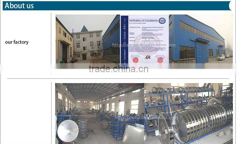 first vibration separator for lead silver and tin