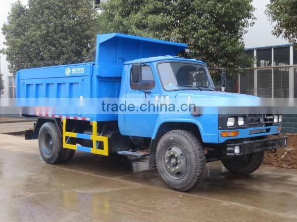 140hp 4*2 DONGFENG Dump Refuse Truck 6 ton