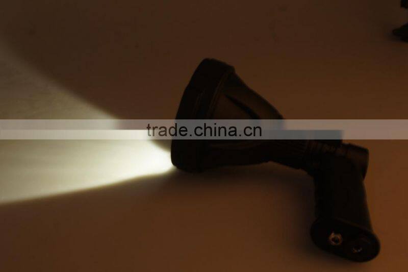 Factory outlet Rechargeable 25W LED Handheld Spotlight 12V Hunting Camping Searchlight