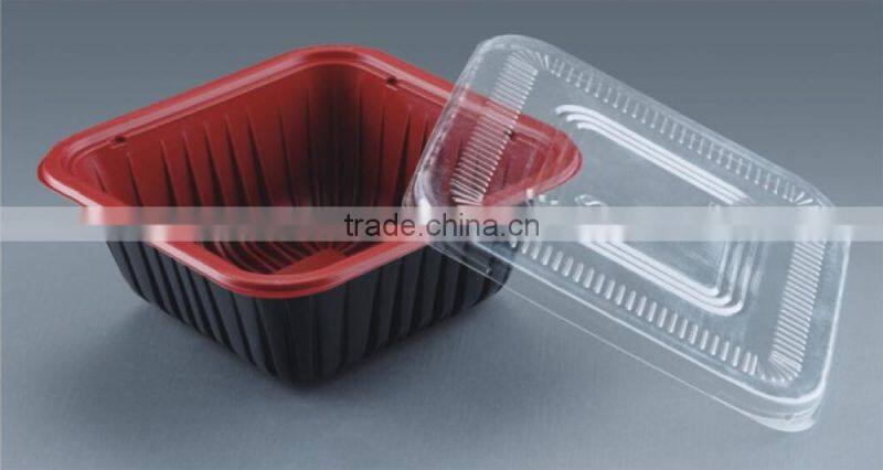 Disposable Plastic Food Packing Box,Plastic Take Out Food Container