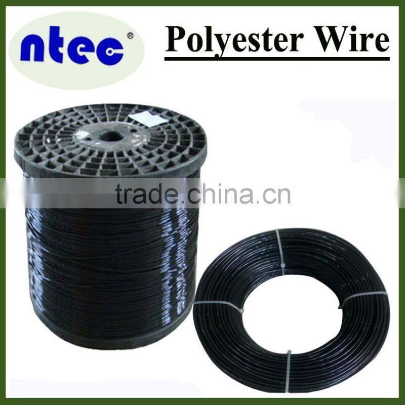2.0mm bright transparent color polyester monofilament yarn for greenhouse super high strength