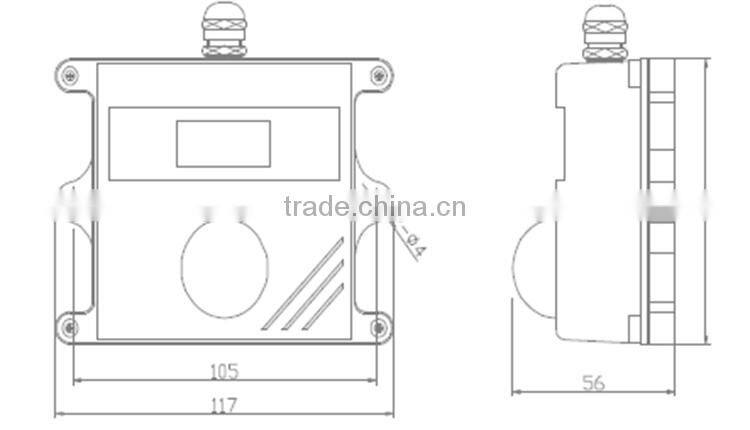 Innovative products DC12V/24V light sensor for agricultural greenhouse, illuminance sensor, light photo sensor