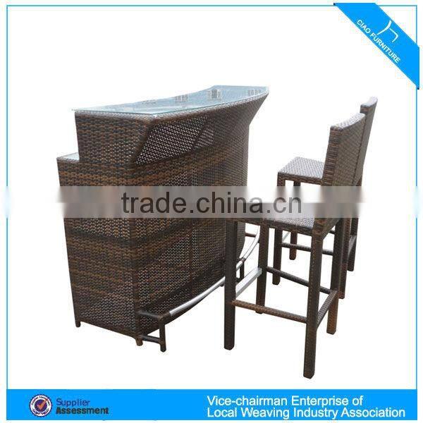 F -CF934T+CF934C modern new style leisure wicker bar stools