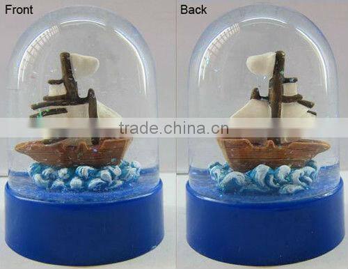 Fish snow globe, acrylic fish sea snow globe