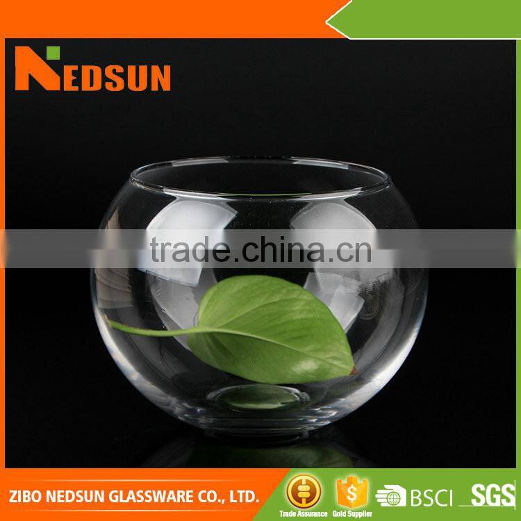 Chinese supplier wholesales Welcome OEM 2017 glass fish bowls