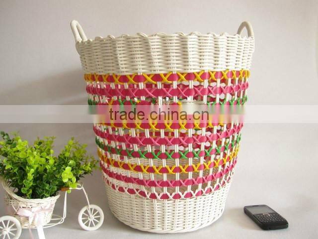 Wholesale plastic baskets with handle