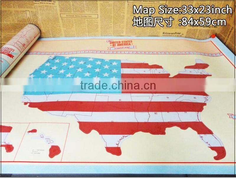 CT-537 Map USA Carry travel gifts