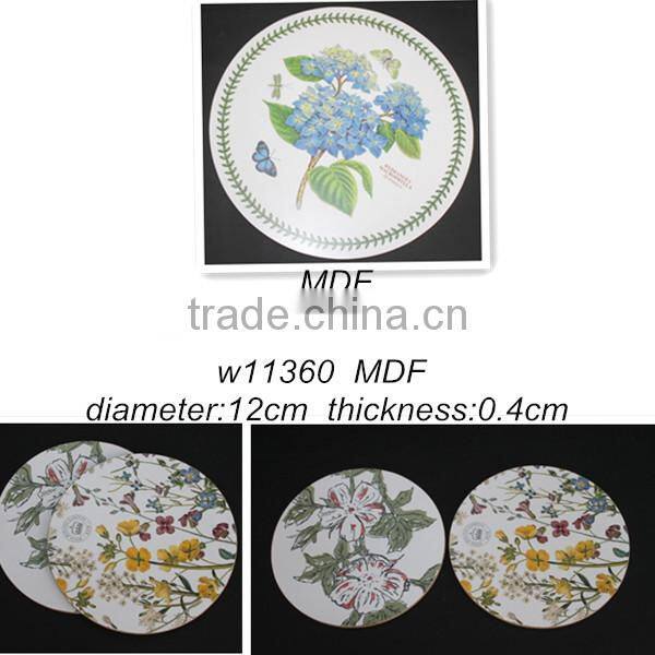 hot sale popular special wooden coaste placemat wholesale