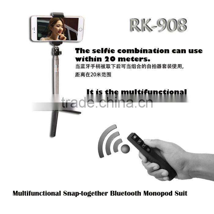 2016 Trending Hot Selling Products Legoo Selfie Stick, 2014 New Legoo Wireless Monopod, Legoo Bluetooth Selfie Monopod Tripod