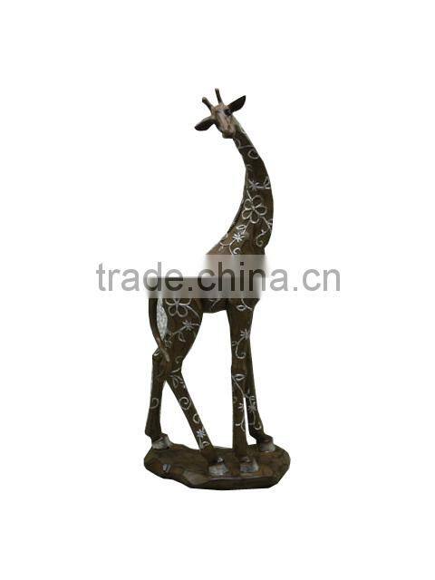 for table deco resin garden figurine decorative giraffe
