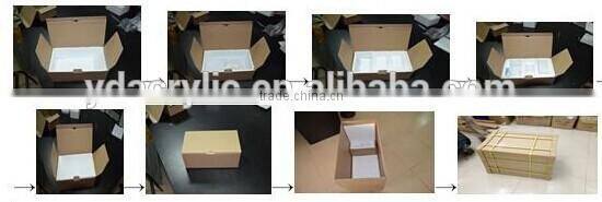 Clear Acrylic Side Table Crystal Clear Acrylic Trolley With Wheels From Shenzhen Yidong