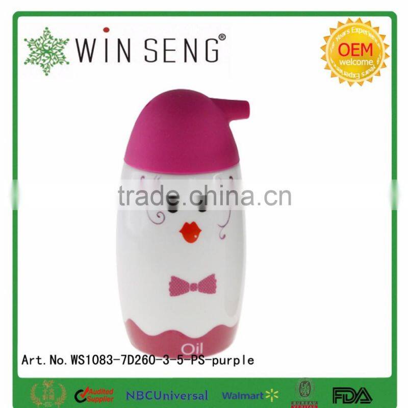 Porcelain condiment set Oil & Vinegar Bottle salt & pepper shaker