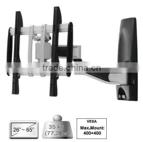 GOOD 26 TO 65 Swivel 90 degree Full Motion LCD TV Wall Mount