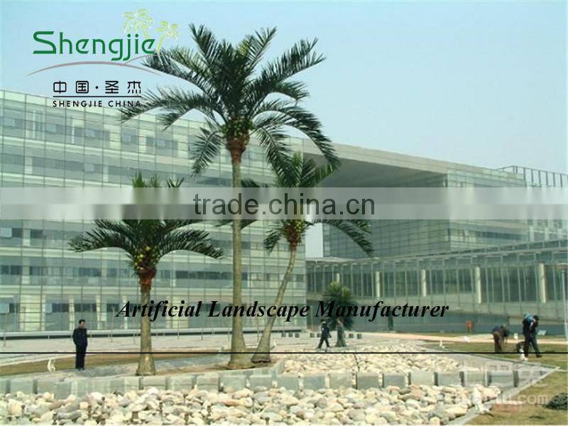 cheap Artificial coconut trees,outdoor coconut palm tree plastic tall tree