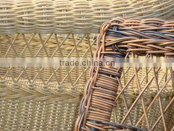 Modern PE rattan chair, dining chair, armchair.