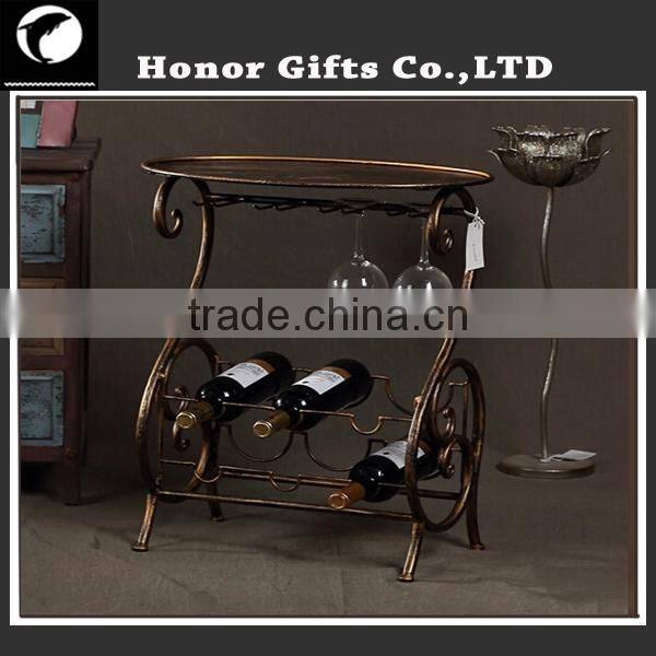 Hot Sale 2 Bottle Wine And Liquor Cabinet