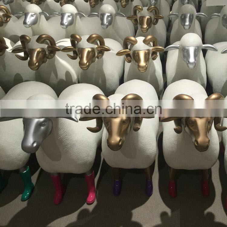 FRP goat statue sculpture
