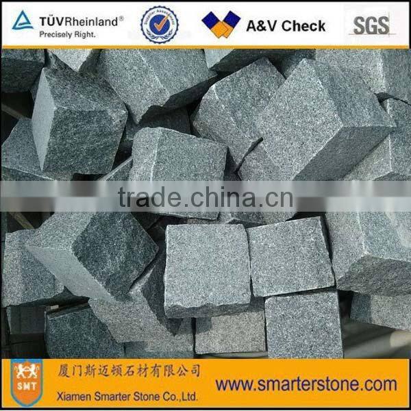 Cheap price Black Granite Paving Stone Cube Stone
