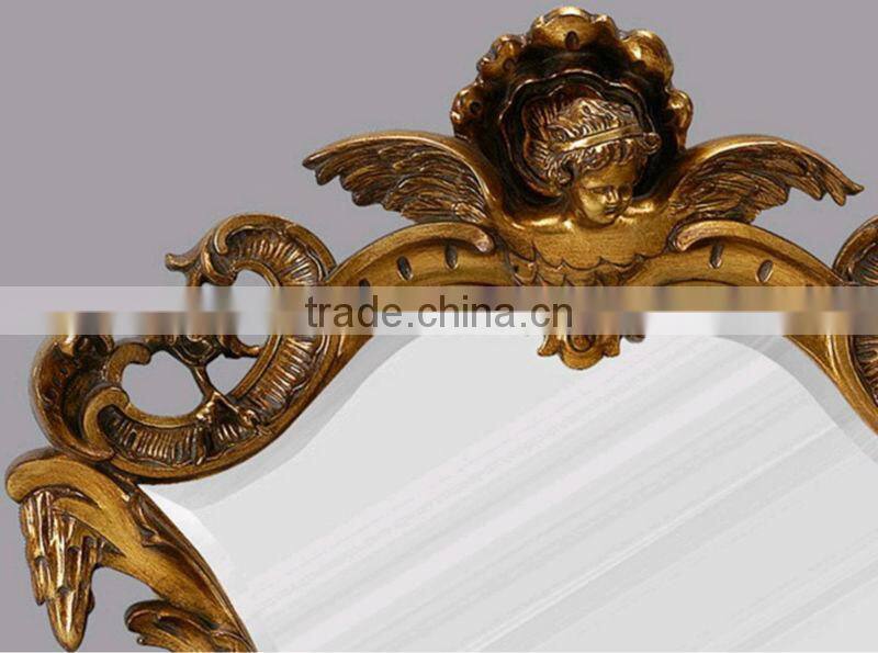 Small size resin Living room Decorative wall mirror FA-033S-01