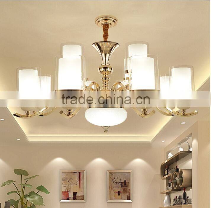 M981 Momoda decorations European simple Crystal modern living room bedroom lighting chandelier pendant lamp