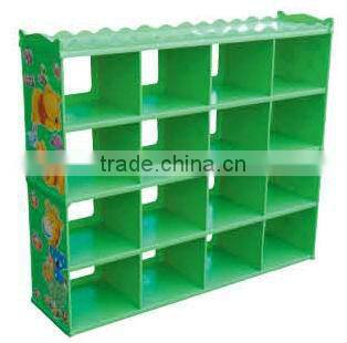 LT-2151G High quality pine wood book shelf for kids