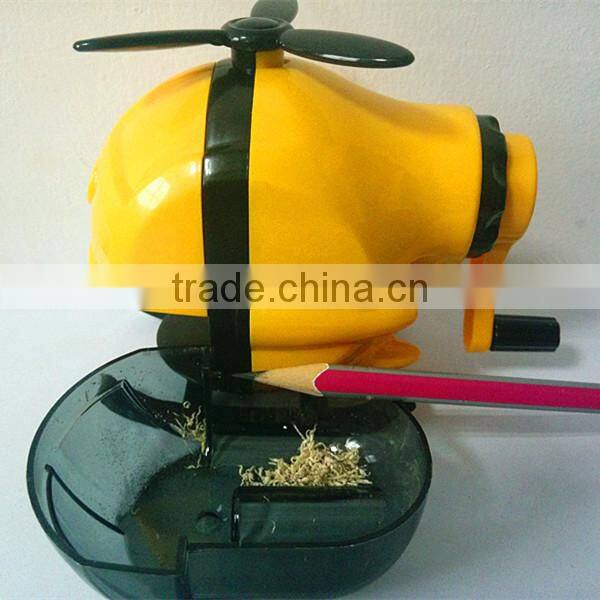 copter kids cartoon pencil sharpener