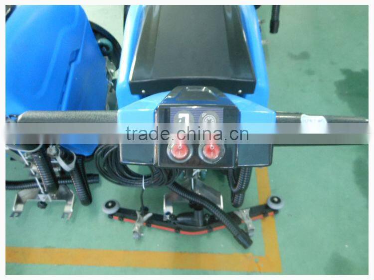 Multi-functional auto walk behind floor scrubber SC series