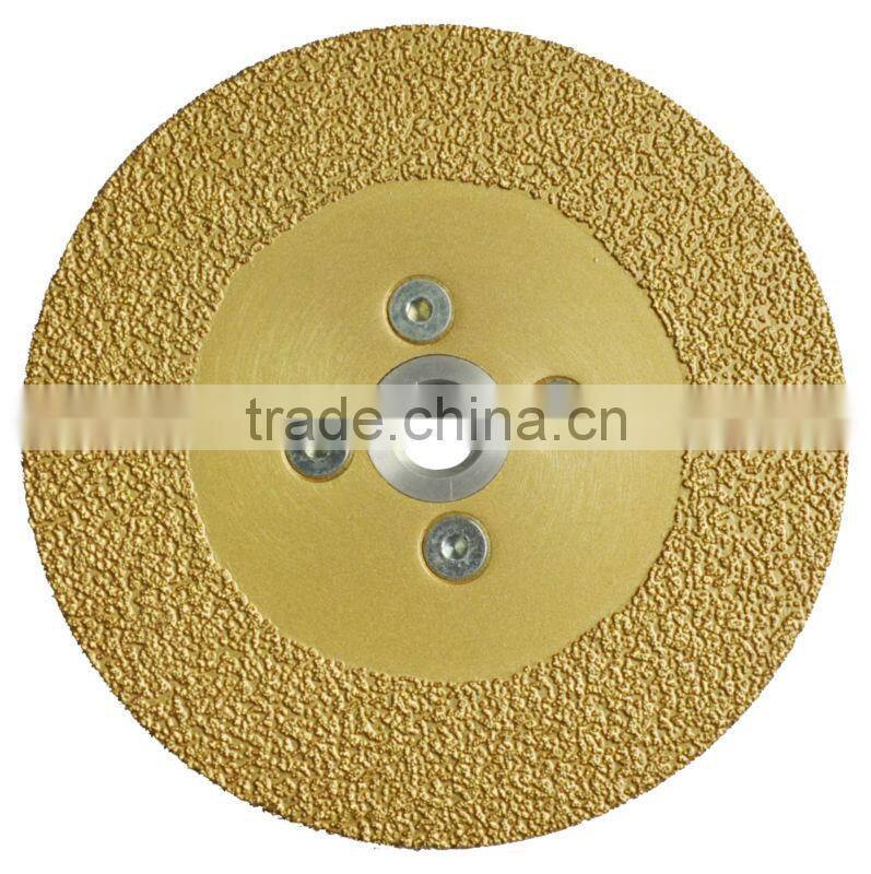 High quality Brazed DIAMOND grinding wheels for marbles/Vacuum Brazed Diamond G & P Tool