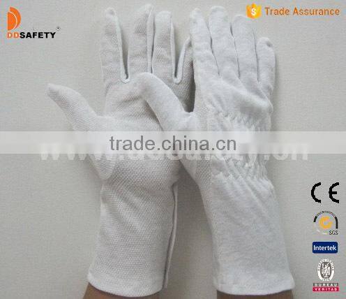 DDSAFETY High Quality White Cotton Gloves Safety Gloves