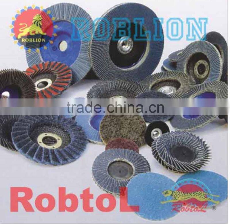 T27 flap disc 115mm 4.5" abrasive aluminum oxide flap disk grinding wheel ,sanding grit40 grit60 grit 80 grit120 4pcs per set