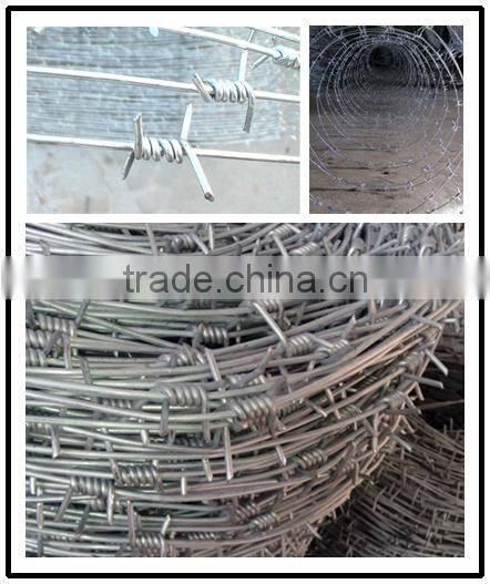 Heavy Hot Dipped Galvanized Steel IOWA MOTTO PUMA High Tensile Galvanized Barbed Wire For Fencing (Export to Australia,NZ,UK)