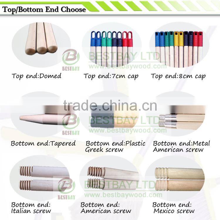 120cm length wooden broom stick