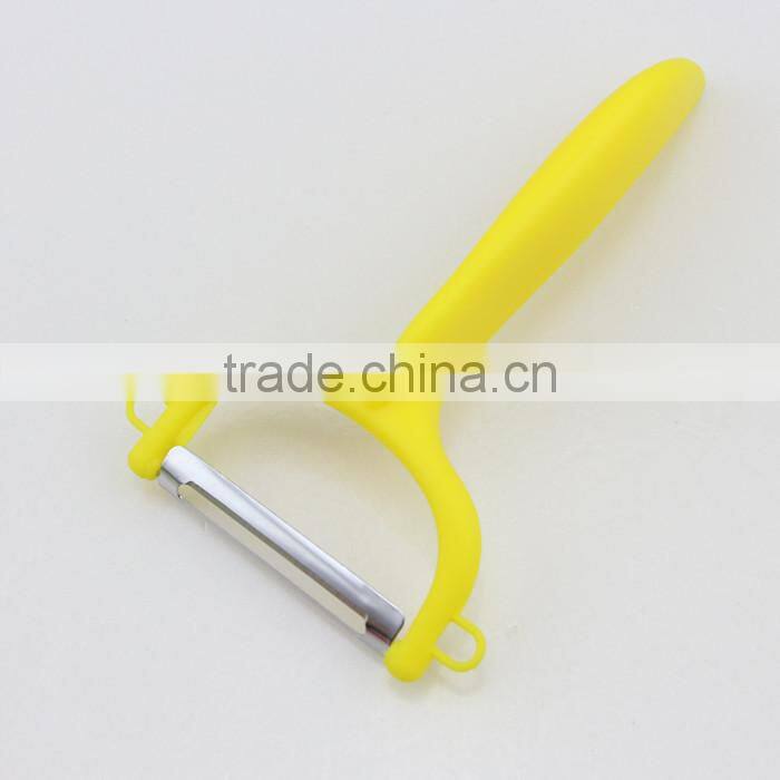 14cm Stainless Steel Blade Plastic Handle Fruit Peeler