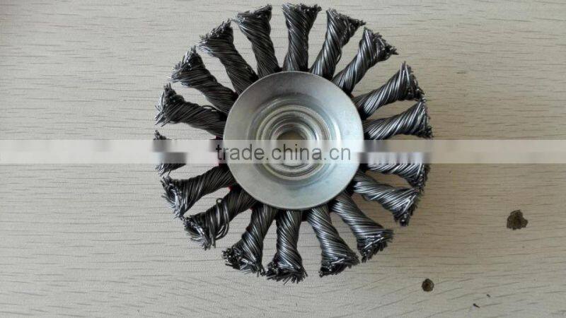 95mm x M14 FLAT TWIST KNOT BRUSH