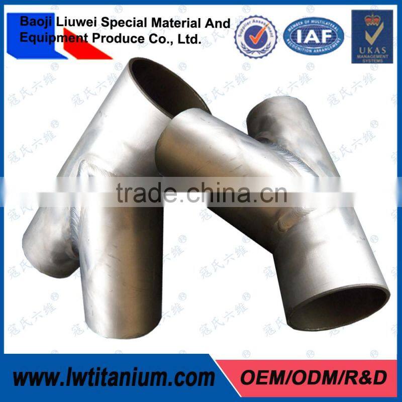 Titanium 45 Degree Lateral Reducing on Branch