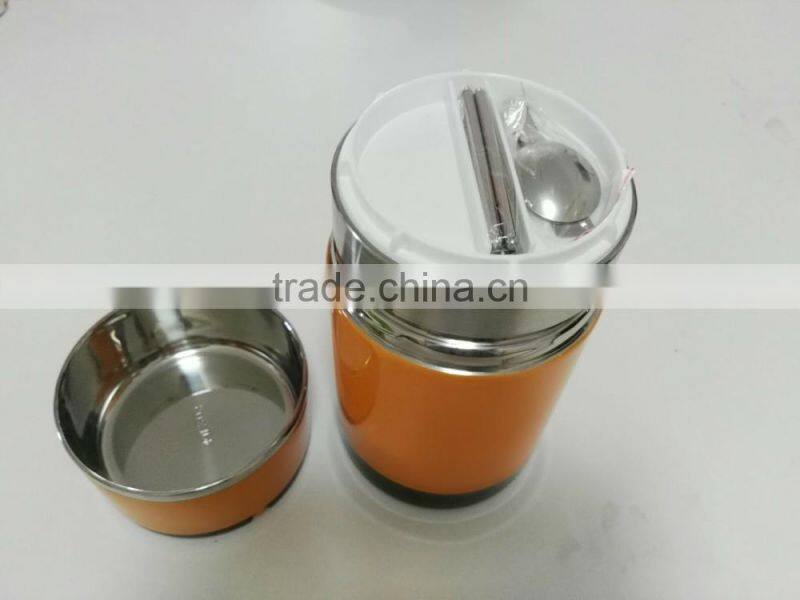 2Liter 304 Stainless steel takeaway food container