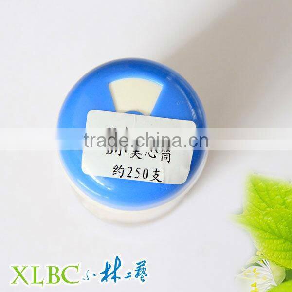 65*1.6mm 250pcs per little Blue Core Jar two point wooden toothpick