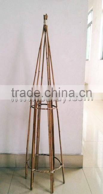 U-shape bamboo hoops for planters