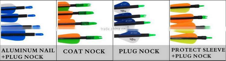 8mm Fiberglass Arrow Shafts With Round Points For Children' Camp