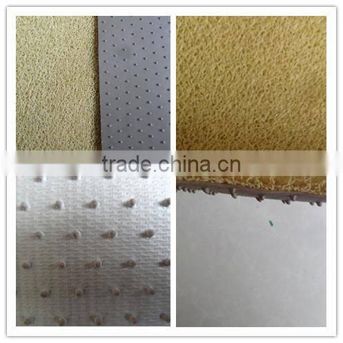 customized pvc coil mat/comfortable pvc coil mat/logo pvc coil mat made in factory