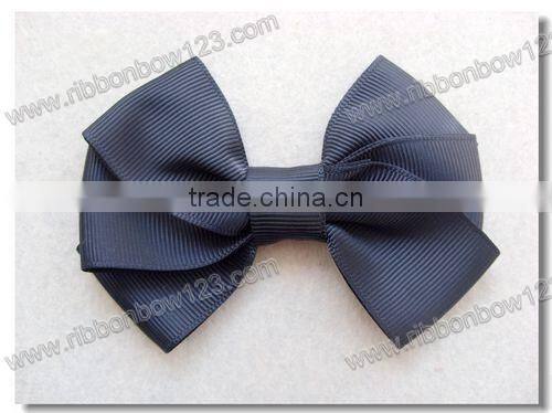 red grosgrain ribbob bow,wholesale tribbon bow