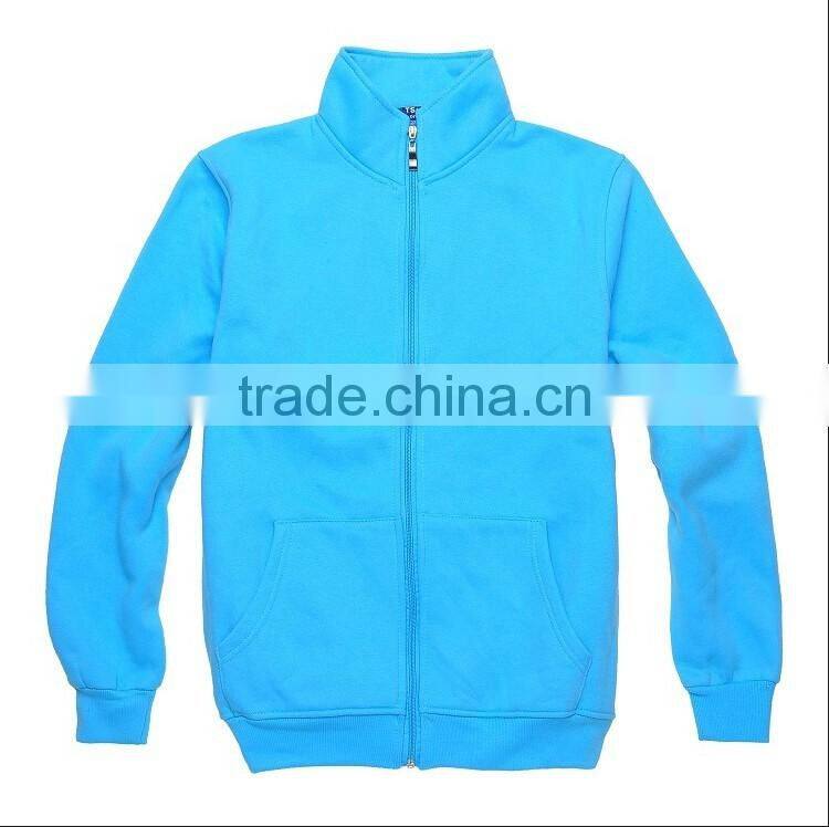 fleece zip hoodies without hood custom wholesale, high quality warm hoodies wholesale