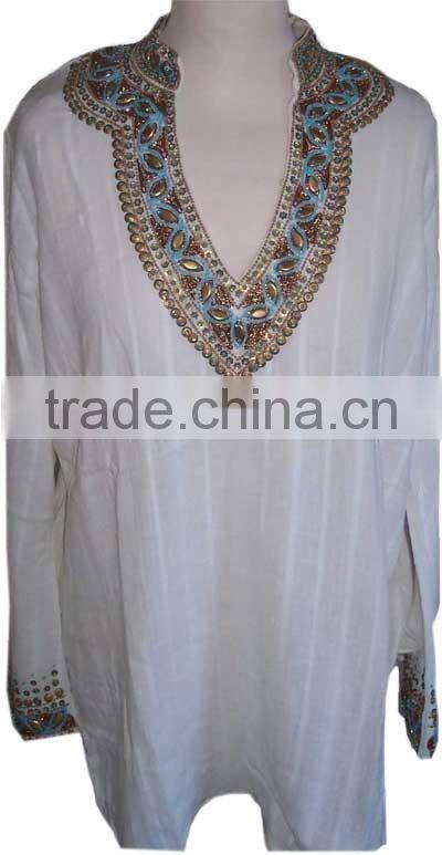 Ladies Hand embroidered tunic