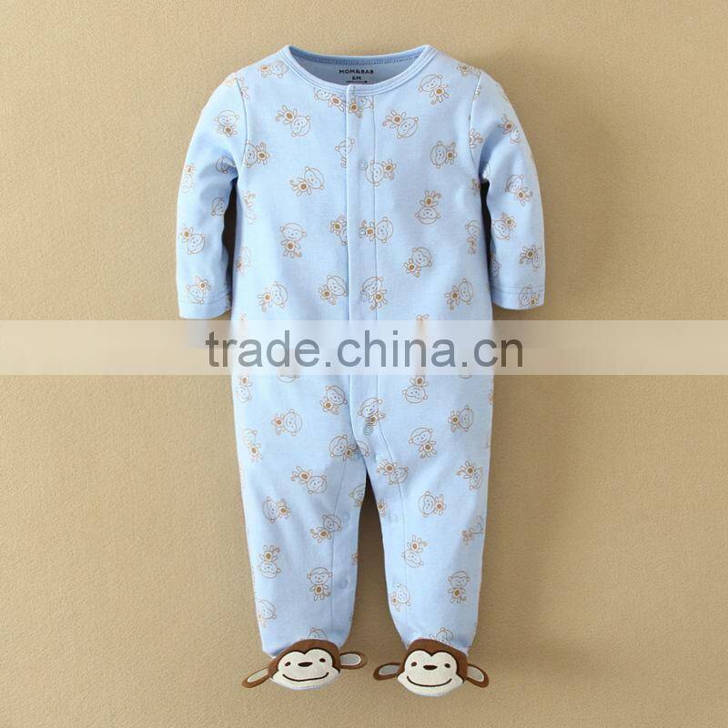 mom and bab 2014 baby clothes 100 cotton baby girl romperjumper