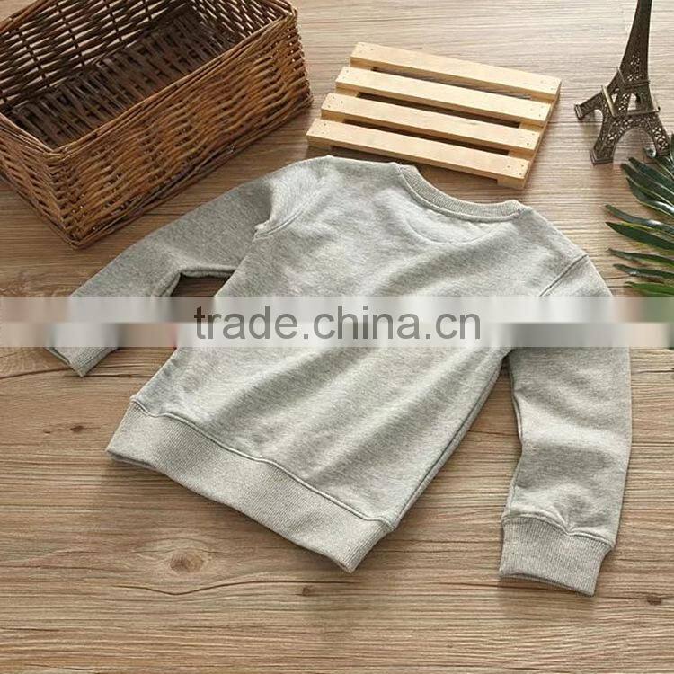 Kids Football Sweatshirt Custom Logo Boys Fleece Hoodies 100% Cotton Jacket