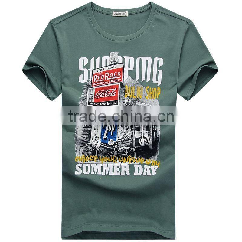 Hot sale fashion and personality design T-shirt printing