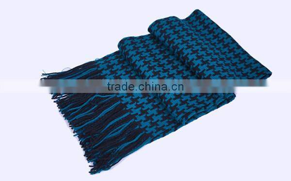 Mixed stitching colors new arrival 8 color choice hot sale fashion popular china supplier men plaid scarfs