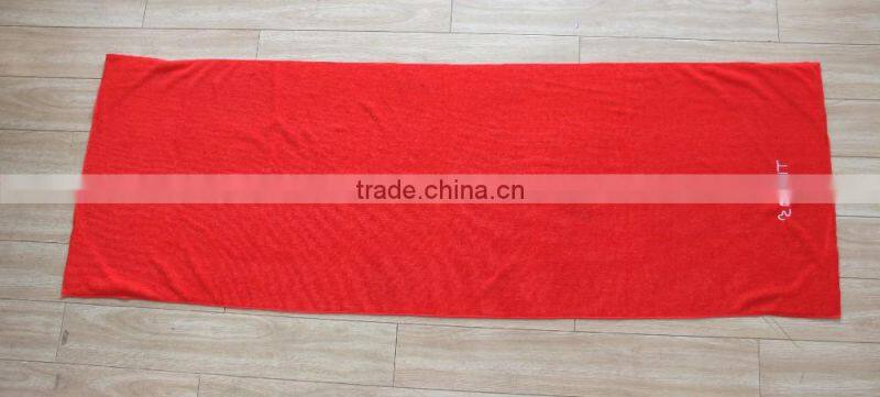 2017 hot sale super soft durable Anti-Slip microfiber Yoga mat towel