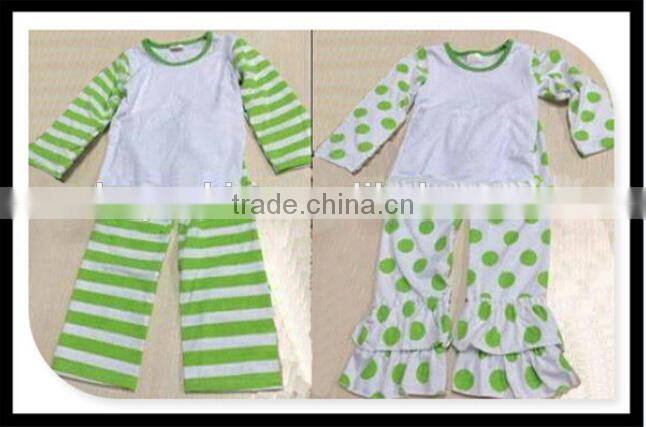 Persnickety christmas Baby kids unisex stripes pajamas clothing set sleeping bedding outfits