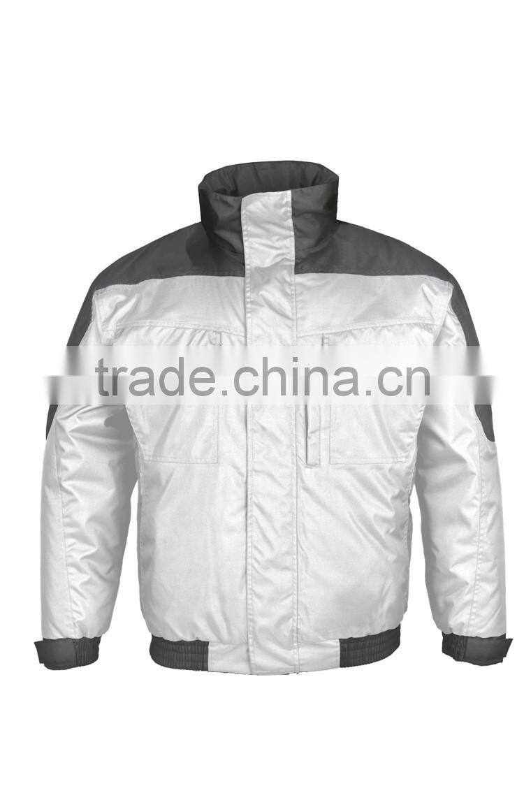 Custom winter workwear breathable waterproof jacket cargo jacket